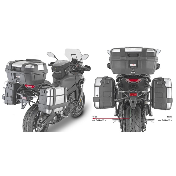 SUPORTE GIVI MALA LATERAL MONOKEY YAMAHA TRACER 9 - PLO2159MK