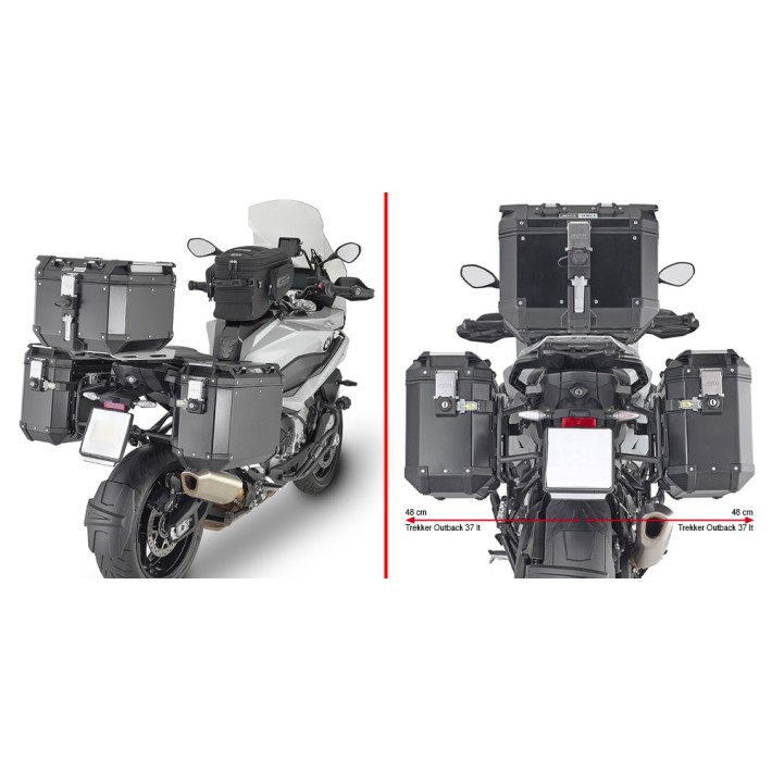 SUPORTE GIVI MALA LATERAL OUTBACK BMW S1000XR (2020/21) - PLO5138CAM