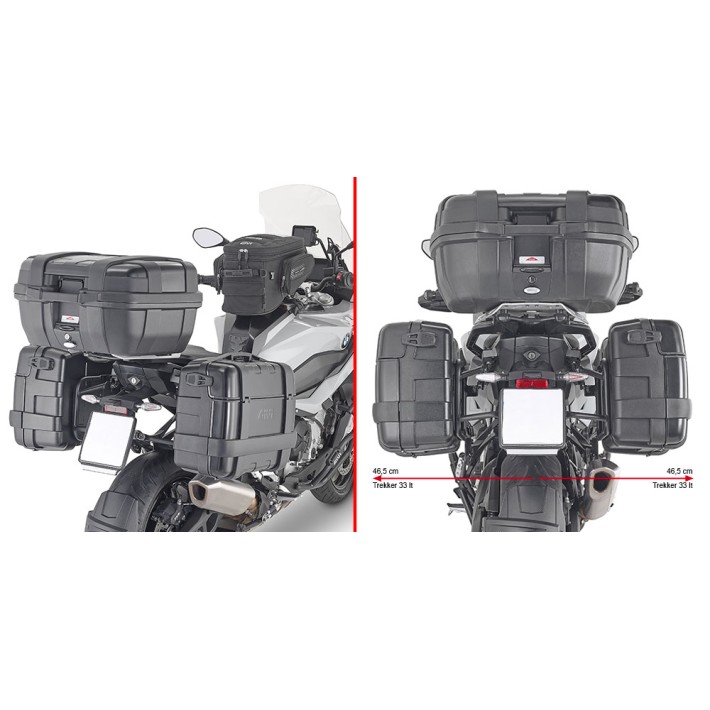 SUPORTE GIVI MALA LATERAL MONOKEY BMW S1000XR 2020/21 - PLO5138MK