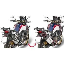 SUPORTE MALAS LATERAIS GIVI HONDA CRF1000L AFRICA TWIN - PLR1144