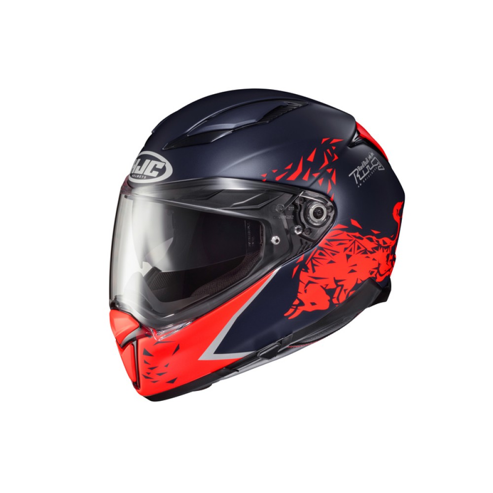hjc f70 red bull spielberg helmet enhancing visibility and ensuring protection against the elements HJC Spielberg Red Bull Ring