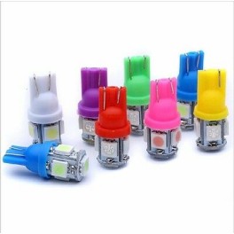 LAMPADA LED T10 MINIMOS COLORIDO