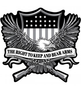 RIGHT TO BEAR ARMS EAGLE PATCH 30701037
