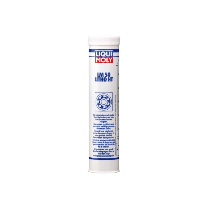 CARTUCHO 400G DE GRAXA DE LITIO LIQUIMOLY - ROLAMENTOS - CUBOS - ENGRENAGENS