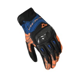 LUVAS MACNA ROCCO BLACK/ORANGE/DARK BLUE
