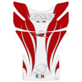 MOTOGRAFIX TANK PAD RSV,RSV4 WHITE/RED/GREY- TA018WRS