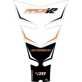 MOTOGRAFIX TANK PAD KTM 1190 WHITE- TKTM01W