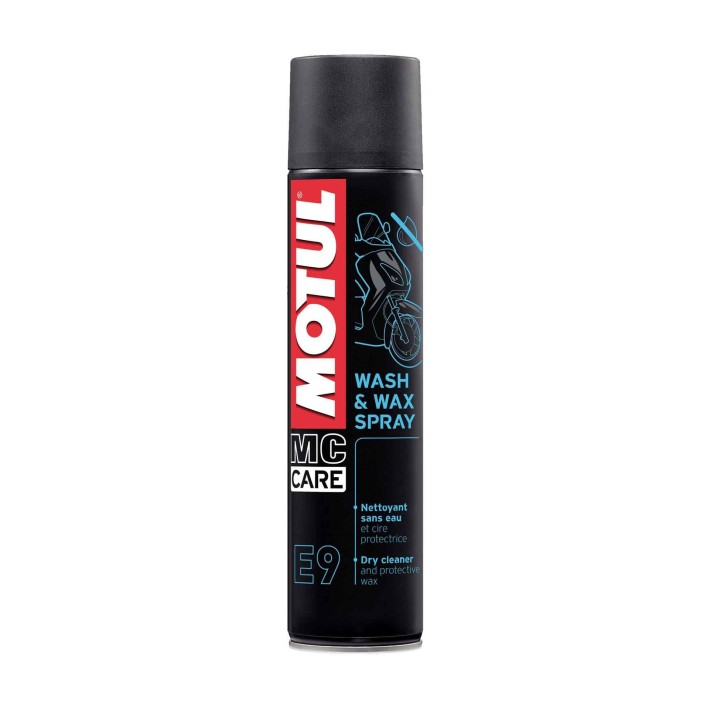 LIMPEZA A SECO MOTUL  E9 WASH & WAX SPRAY