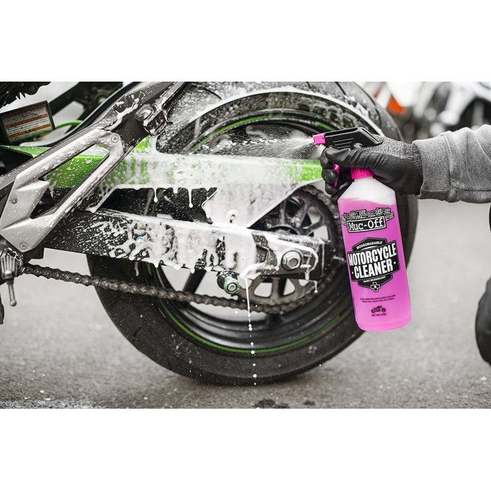 Shampoo Muc-Off Motorcycle Cleaner  1L com difusor  Shampoo Muc-Off Motorcycle Cleaner  1L com difusor