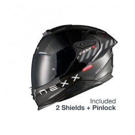 CAPACETE NEXX FADE BLACK RED