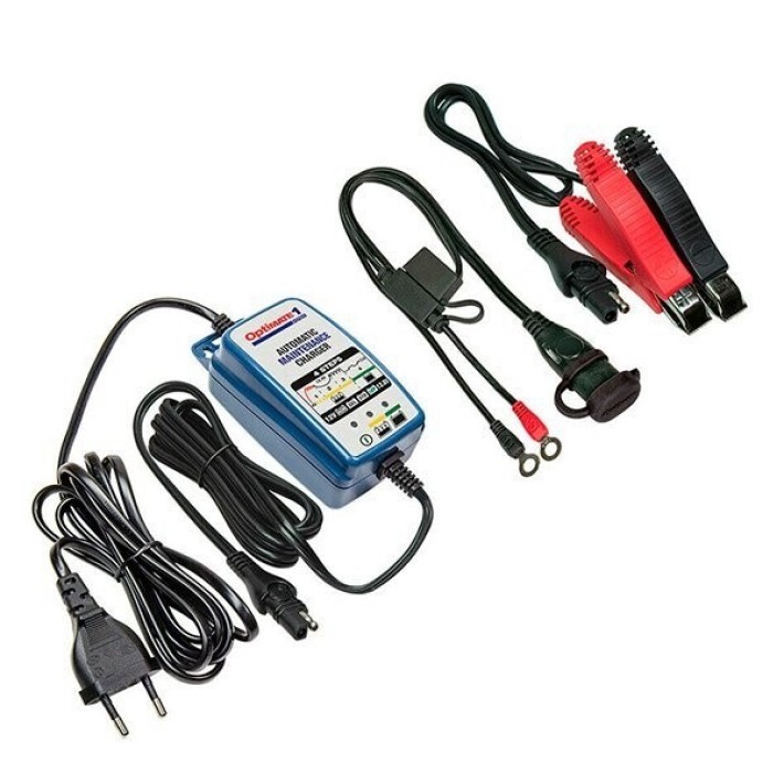 CARREGADOR DE BATERIAS OPTIMATE 1 DUO TM-402D  STD, AGM y GEL  baterías de Litio (LiFeP04) 
