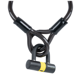 CADEADO OXFORD CABO PRETO 2Mx15MM - LK221