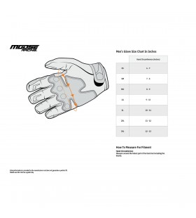 MOOSE RACING GLOVE AGROID PRO BL MD