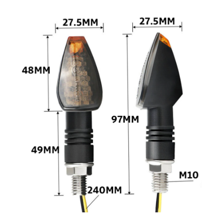 PAR PISCAS UNIVERSAL EM LED SMOKE