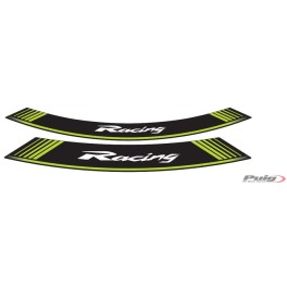 FITAS PARA JANTES PUIG CONJUNTO 8 TIRAS RACING VERDE