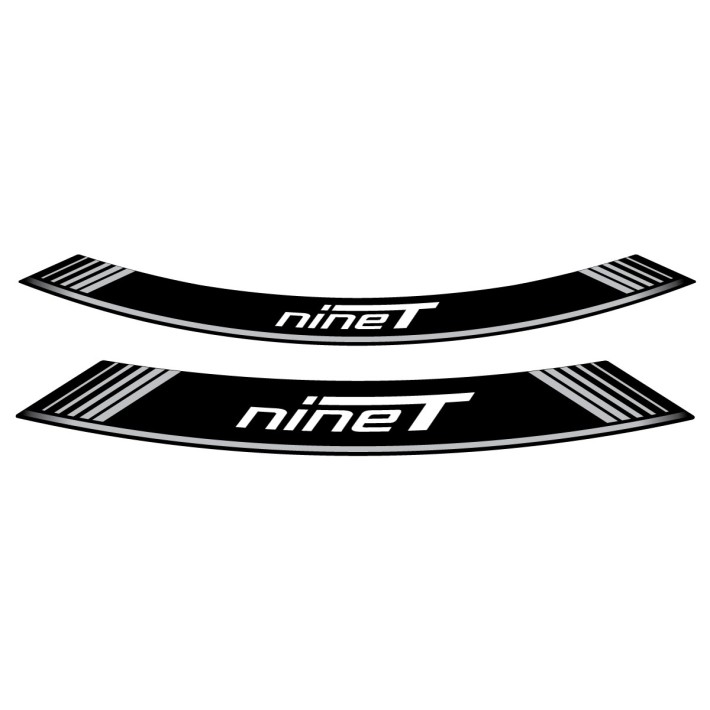 FITAS PARA JANTES PUIG BMW NINE T CONJUNTO 8 TIRAS CINZENTO