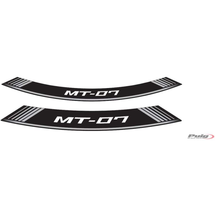 Fitas para interior das jantes Yamaha MT-07 PUIG CINZENTA
