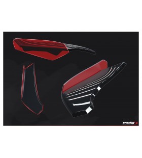 DOWNFORCE SPORT SIDE SPOILERS RED FOR MOTORCYCLE DUCATI 1199 PANIGALE S 2015 - 3566R