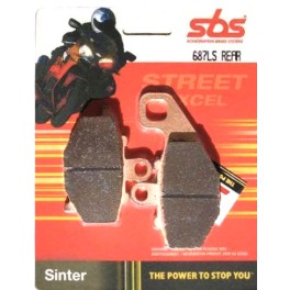 687LS PASTILHAS TRAVAO SBS SINTERIZADAS KAWASAKI 