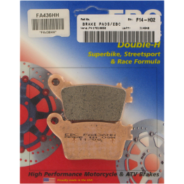 BRAKE PADS SINTER EBC FA436HH