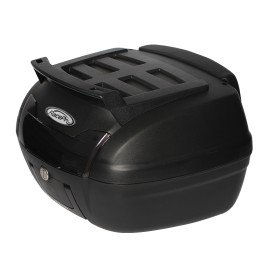 TOP CASE CARGO UNIVERSAL BLACK 40 LITROS ( Com base e encosto incluido )