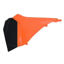 AIR BOX COVER RACETECH ORANGE / BLACK KTM EXC / SX - R-FIKTMARSX11