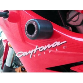 COGUMELOS BRANCO R&G TRIUMPH DAYTONA 675 - CP0173WH