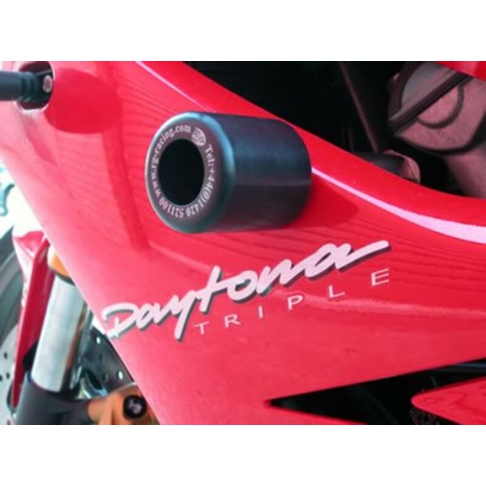 COGUMELOS BRANCO R&G TRIUMPH DAYTONA 675 - CP0173WH