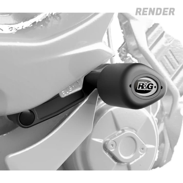 COGUMELOS BRANCO R&G DUCATI MULTISTRADA V4 - CP0601BL