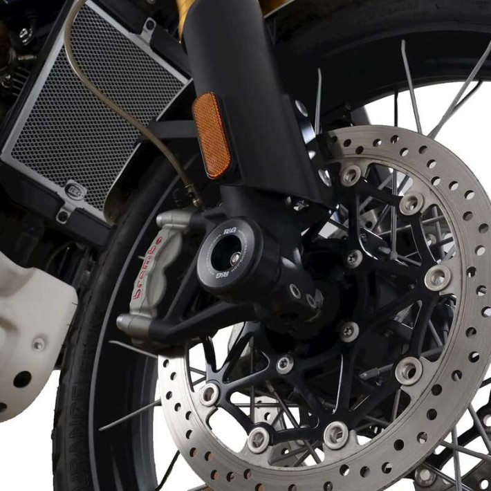PROTETORES DE FORQUETA R&G TRIUMPH SCRAMBLER 1200 XE - FP0247BK