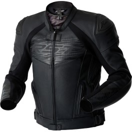 BLUSAO RST TRACTECH EVO D3O LEATHER JACKET - BLACK