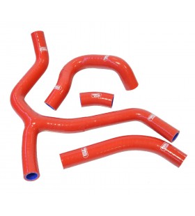 Kit tubos radiador Samco HondaCRF 450R 13 - 16 vermelho