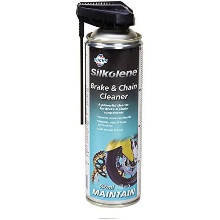 Fuchs Lubricant Silkolene Brake & Chain Cleaner spray 500ml (Chain Lubricants)