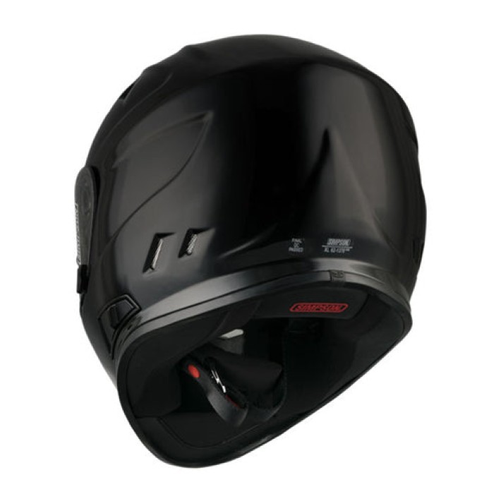 CAPACETE SIMPSON VENOM BLACK METAL - 18600-103