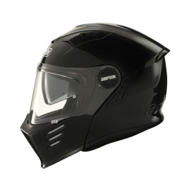 CAPACETE SIMPSON DARKSOME BLACK METAL - 18610-101
