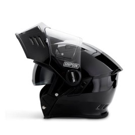 CAPACETE SIMPSON DARKSOME BLACK METAL - 18610-101