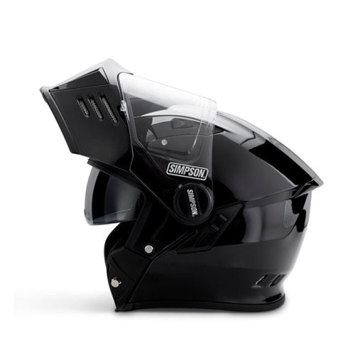 CAPACETE SIMPSON DARKSOME BLACK METAL - 18610-101