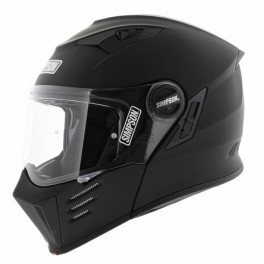 CAPACETE SIMPSON DARKSOME PRETO MATE - 18610-102