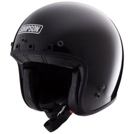 SIMPSON CHOPPER HELMET BLACK - 18630-101
