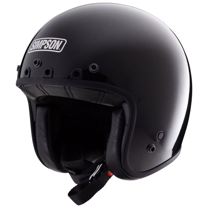 SIMPSON CHOPPER HELMET BLACK - 18630-101