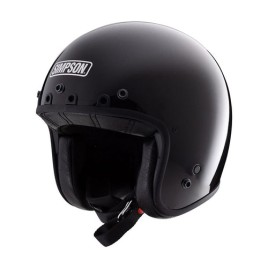 CAPACETE SIMPSON CHOPPER PRETO FOSCO - 18630-102
