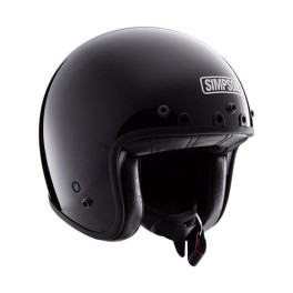 CAPACETE SIMPSON CHOPPER PRETO FOSCO - 18630-102
