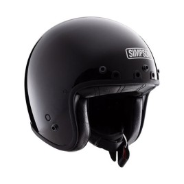 CAPACETE SIMPSON CHOPPER PRETO FOSCO - 18630-102