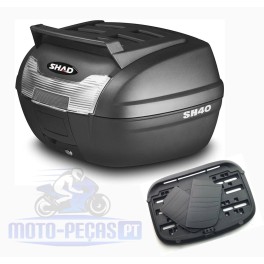 Top case SHAD SH40 CARG0 , mala com suporte