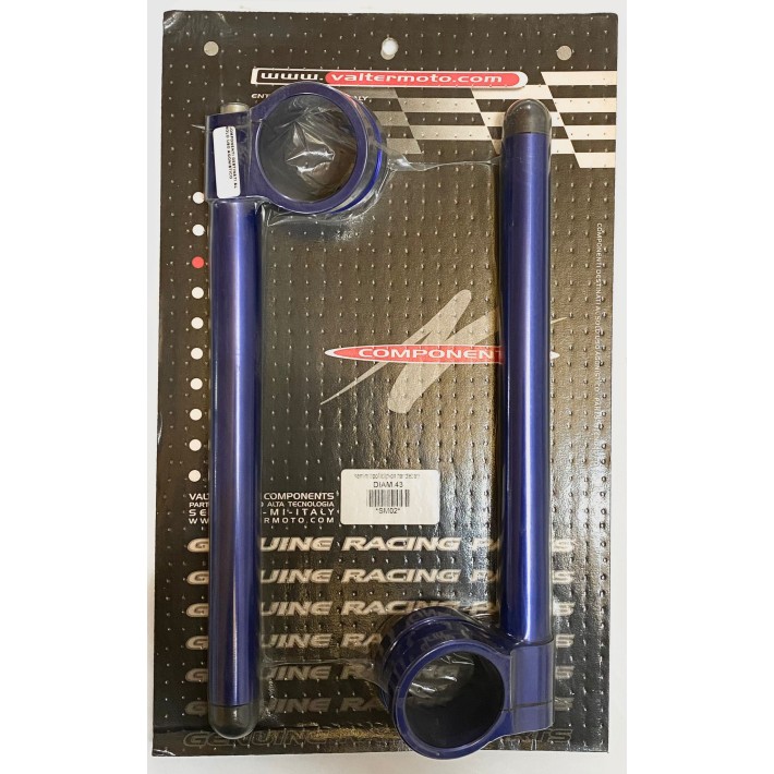 CLIP ON GUIADOR 43MM VALTER MOTO CLIP ON GUIADOR 43MM VALTER MOTO