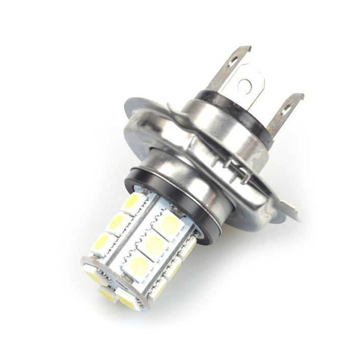 LAMPADA LED H4 18 LEDS 12V