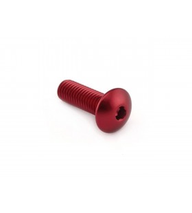 Parafuso alumínio Pro-Bolt cabeça abaulada M8 x (1.25mm) x 25mm LFB825R vermelha