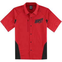 CAMISA ICON BLACK/RED - TAM. M