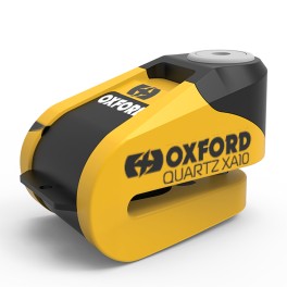 ALOQUETE OXFORD DISCO ALARME XA10 (10MM) AMARELO/PRETO
