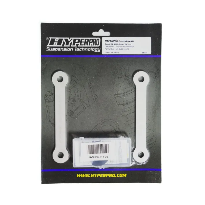 KIT REBAIXAMENTO AMORTECEDOR TRASEIRO HYPERPRO -30MM SUZUKI DL 650 V-STROM - LK-SU06-013-30
